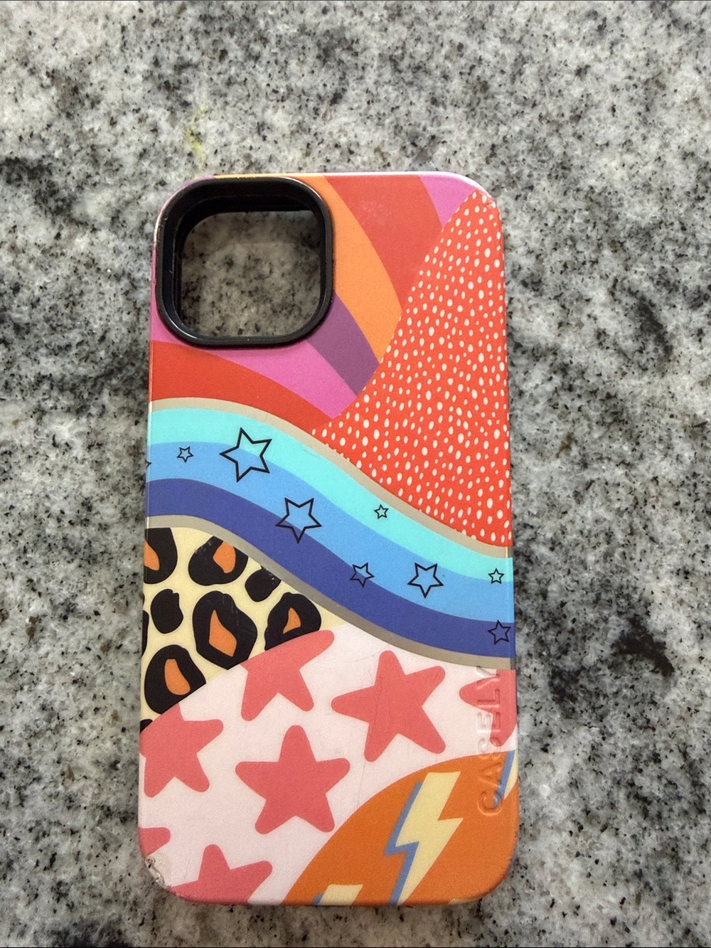 Casely And I Oop Mixed Swatch Case. Bold MagSafe. iPhone 14.